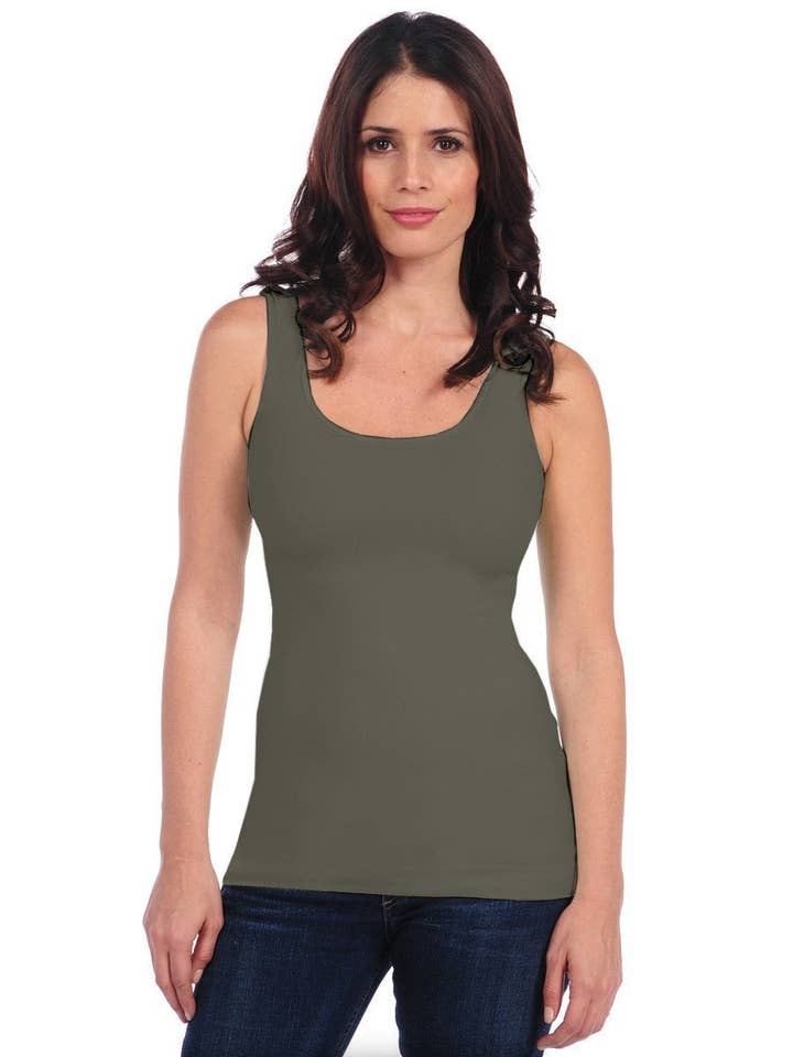 TINA Stephens Italy/Tees By Tina - Wholesale Tank top – Women′s - Seamless Smooth Tank (300ST)59