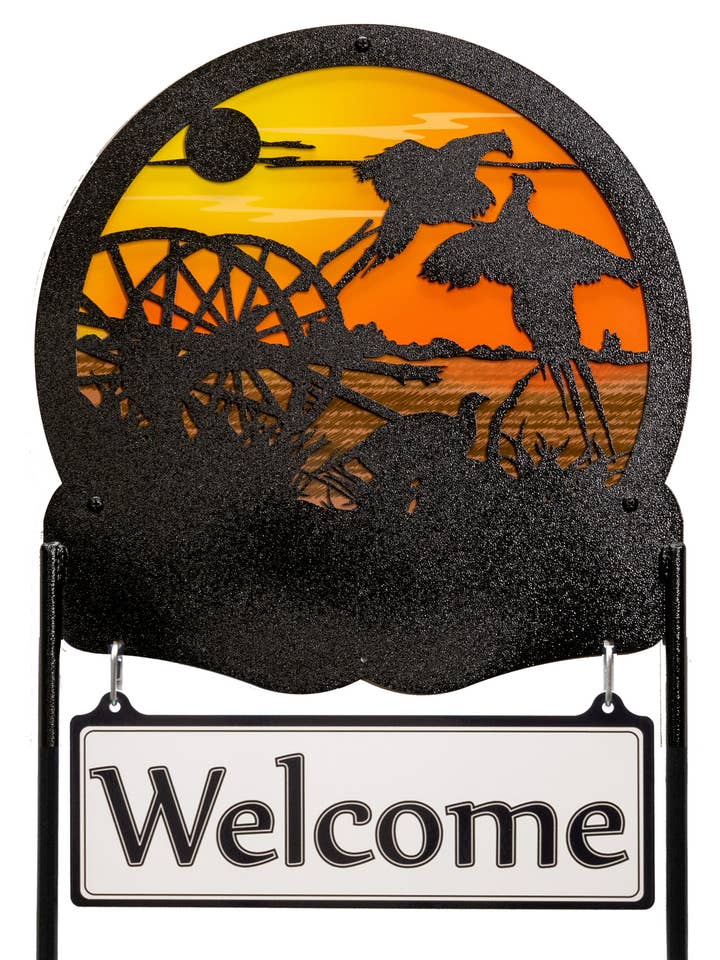 PHEASANT Metal Yard Sign for wholesale by SWEN Products
