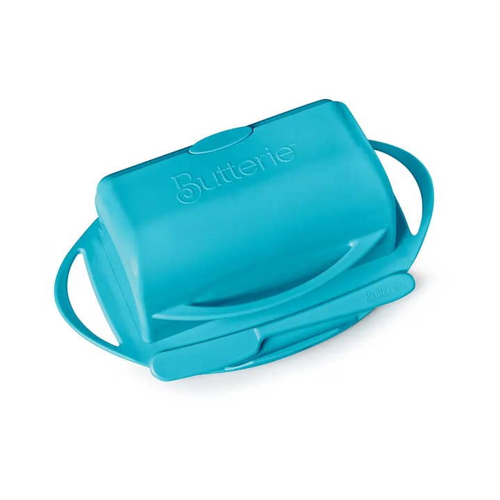 Butterie - Wholesale Butter Dish - Flip-Top Butter Dish w/ Butter Knife - Assorted Colors Case