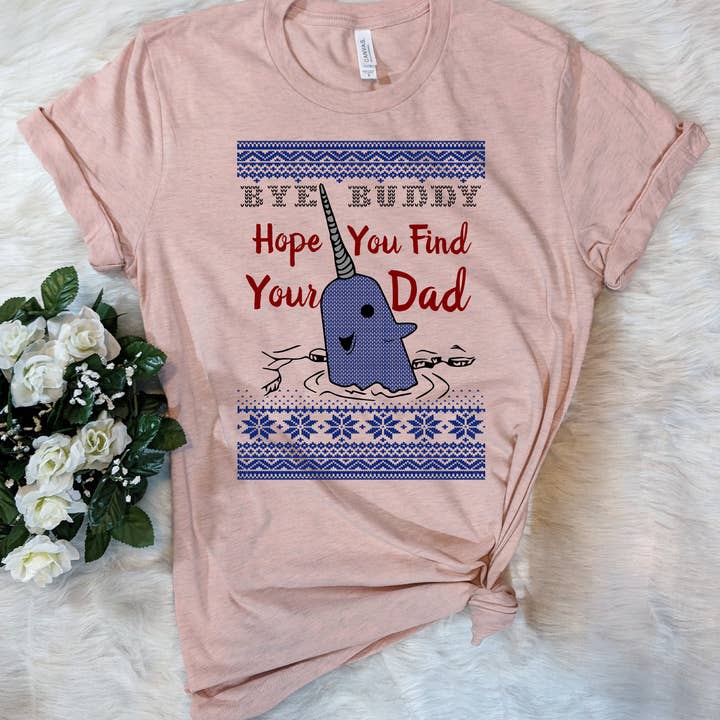 Bye Buddy Ugly Christmas Sweater - Elf T-shirt for wholesale by House Of Rodan