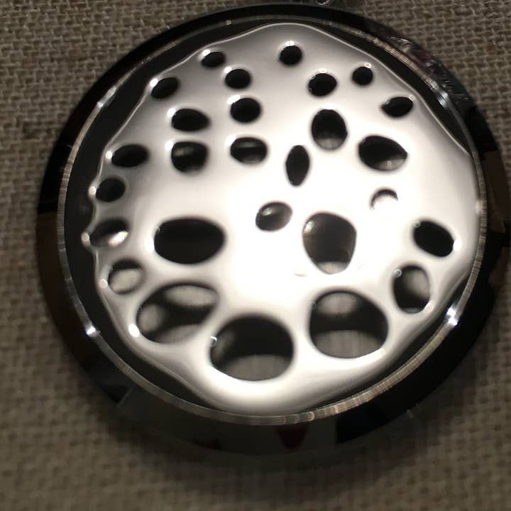 Essential Oil Pendant 316L Surgical Diffuser Holes Circles for wholesale by Baltic Essentials