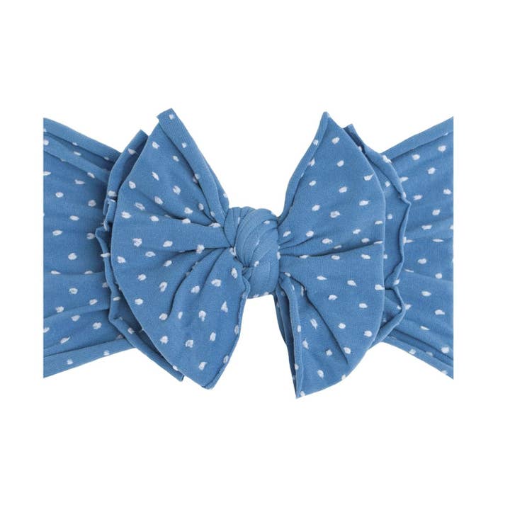 Baby Bling Bows - Vendita all'ingrosso Fiocco per capelli - Neonati - Fascia per capelli Baby Bling® Shabby Dot FAB-BOW-LOUS® in morbido nylon con fiocco16