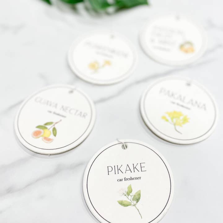 Désodorisant pour voiture pour la vente par Jules and Gem Hawaii