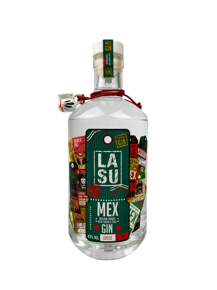 LA SU MEX | Gin al mango, cacao e peperoncino per la vendita all'ingrosso da parte di LA SU