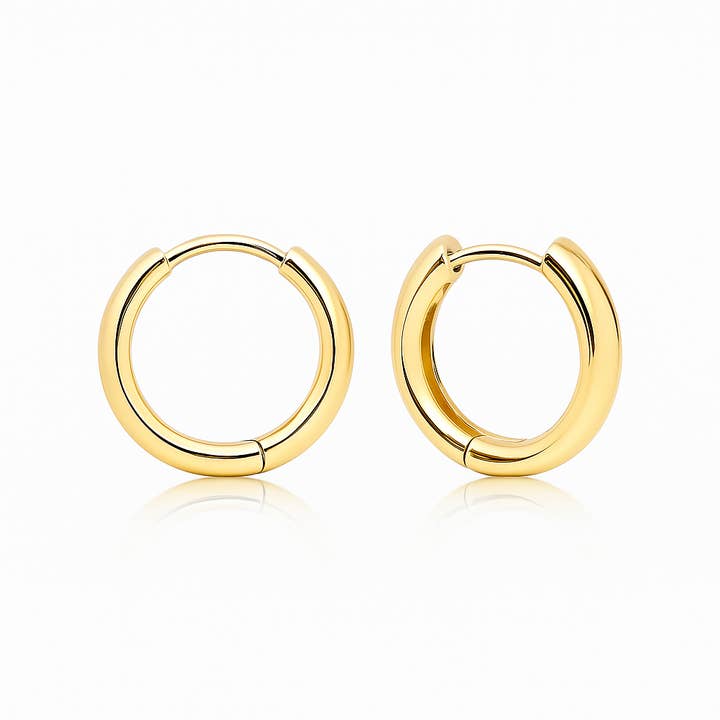 Sedy Jewelry - Wholesale Hoop Earrings - Hypoallergenic Small Hoop Earrings – 14K Gold , Rose & White Gold