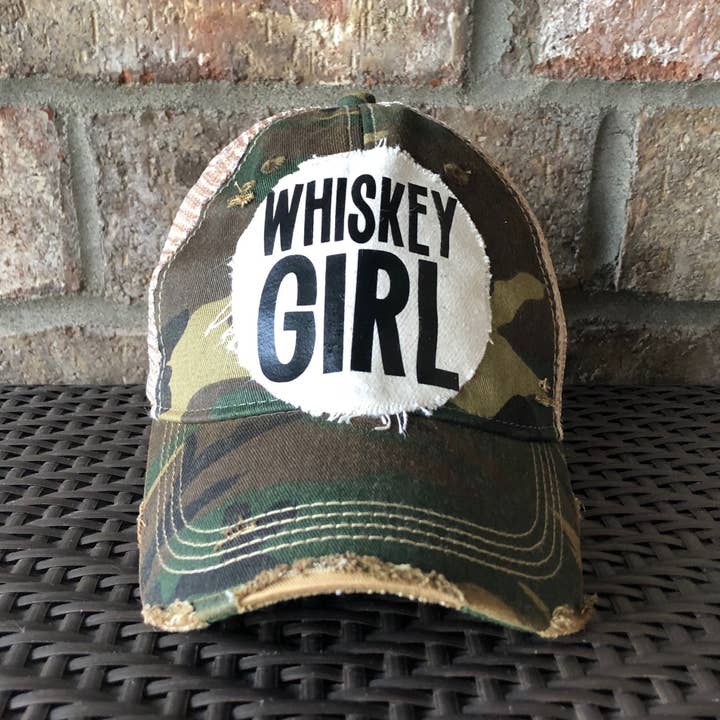 BohoGroove - Wholesale Baseball Cap - Women's - Whiskey Girl Hat, Women’s Ball Cap