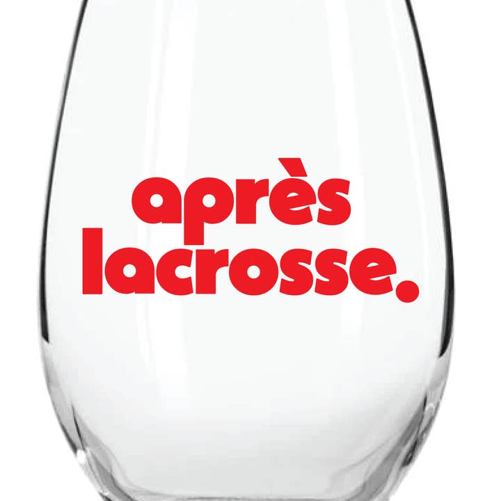 Talisman & Co. - Wholesale Wine Glass - Talisman Après Lacrosse Wine Glass
