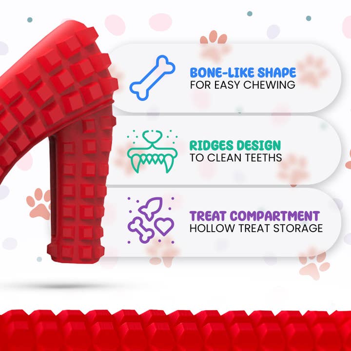TOME DOG TOYS - Wholesale Pet Chew Toy - Dog - Dog Chew Toy & Toothbrush – For Aggressive Chewers | Durable2