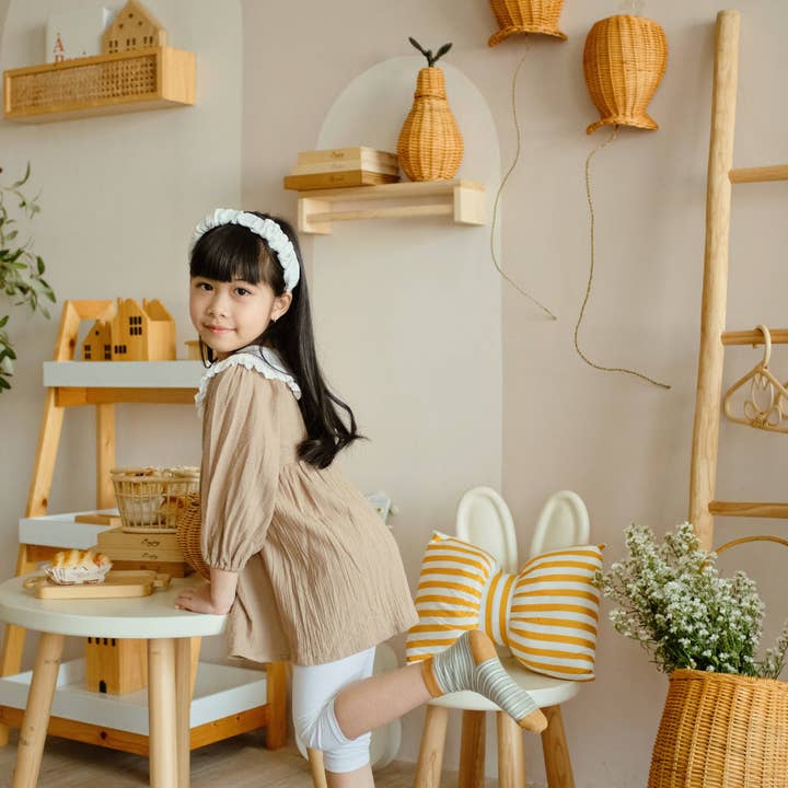 Emma Kleid mit Peter-Pan-Kragen für den Großhandel von Little Tijn - BohoPanna NL