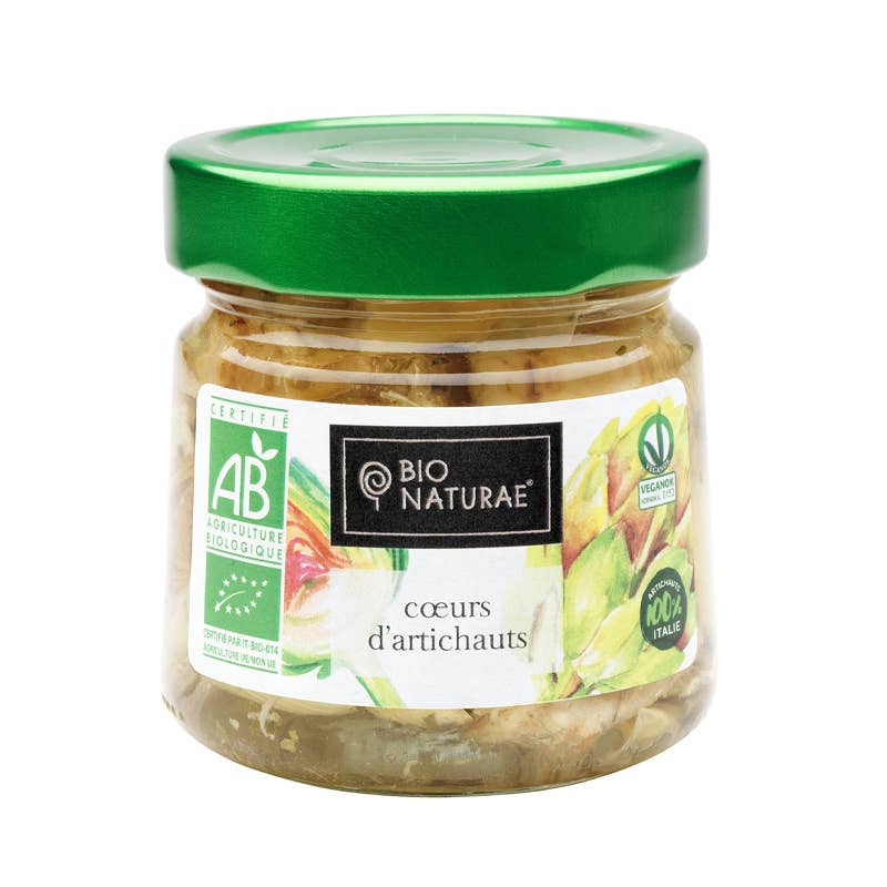 Sacla - Wholesale Pickled Vegetables - Organic artichoke hearts 190 g