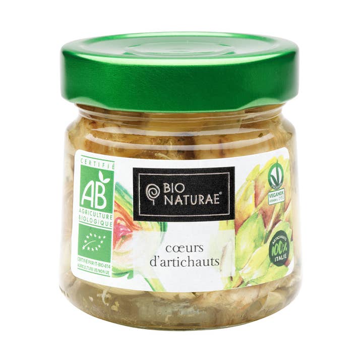 Organic artichoke hearts 190 g for wholesale by Sacla