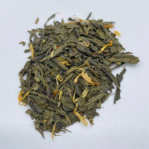Citron Green Loose Leaf Tea for wholesale by Novel Tea Book Shop