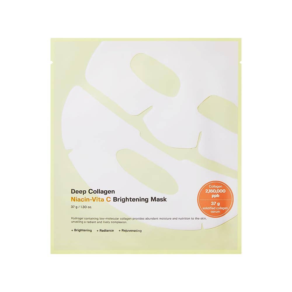 Glowiss – wholesale Skincare face mask – SUNGBOON EDITOR Deep Collagen Niacin Vita C Brightening Mask 37g 1 Sheet