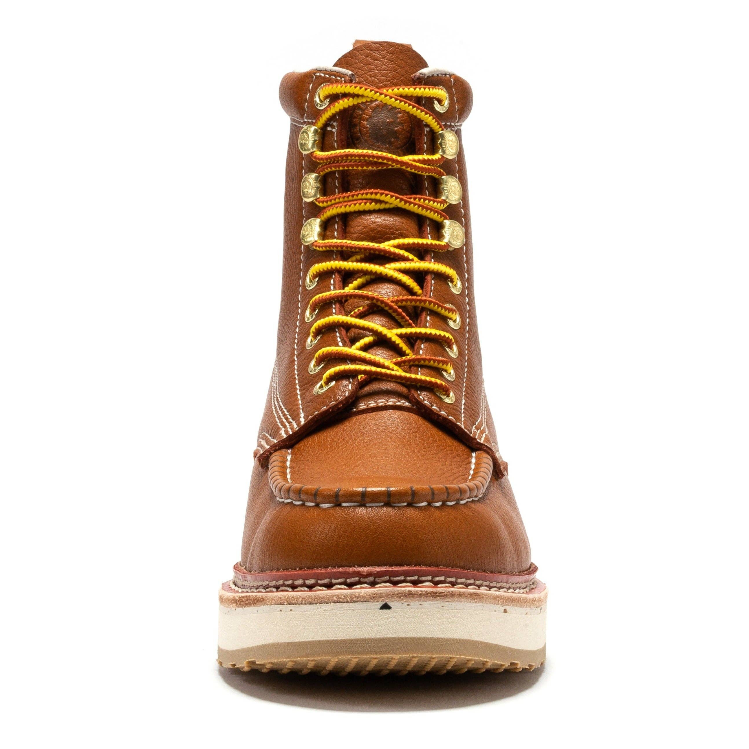 Rock Rooster Footwear - Vente Bottes – unisexe - Bottes de travail à bout souple à bout souple ROCKROOSTER Norwood pour hommes, 6 pouces, marron, SAP6116