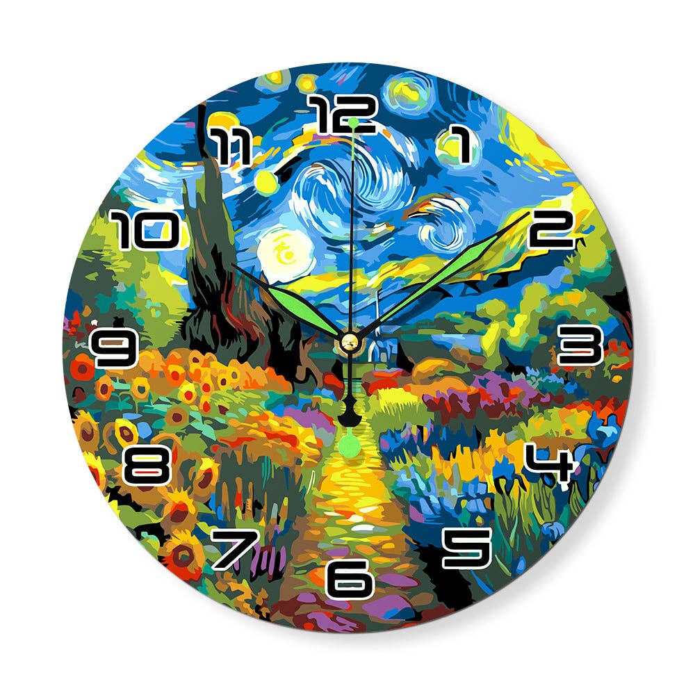 Paint Your Numbers – Engroshandel DIY-hobbysæt – Mal Øjeblikket – Stjernehave Urkit16