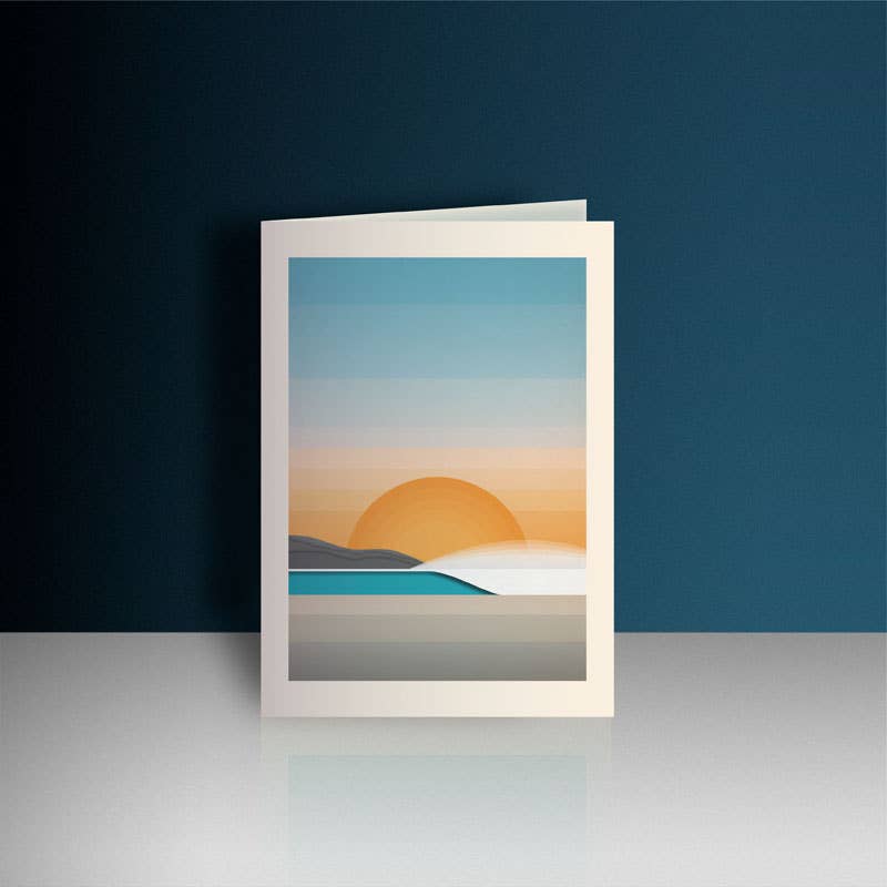 The Single Fin Collective - Wholesale Everyday Greeting Card - Sea Spray Greeting Card
