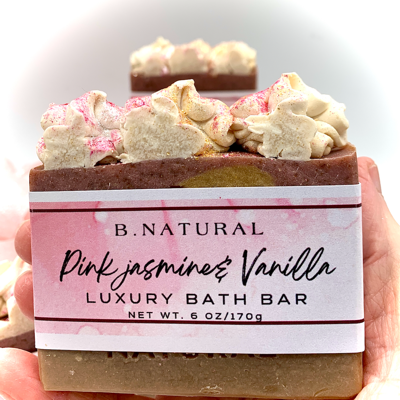 B.NATURAL - Wholesale Bath & Body Set - Pink Jasmine & Vanilla| Gift Set1