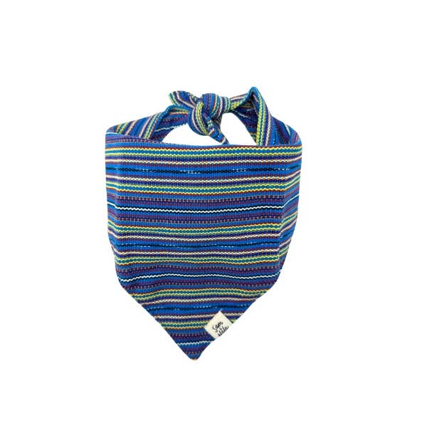 Bandana pour chien Marimba – Coton vibrant tissé à la main du Guatemala pour la vente par Sam & Nala | intentional style for pets & their people