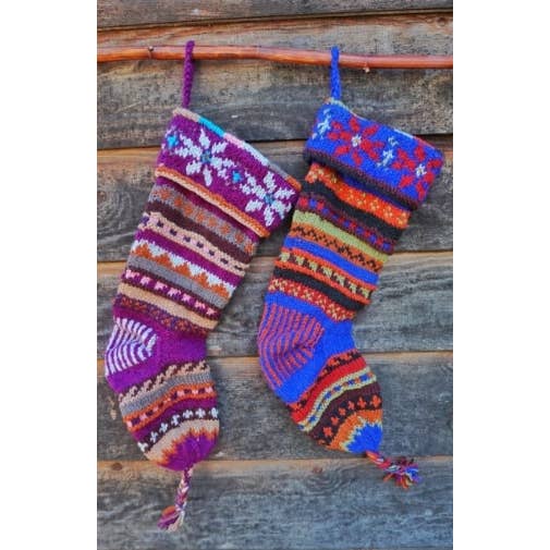 Ganesh Himal Trading - Wholesale Holiday Stocking - Knit Christmas Stocking Assortment1