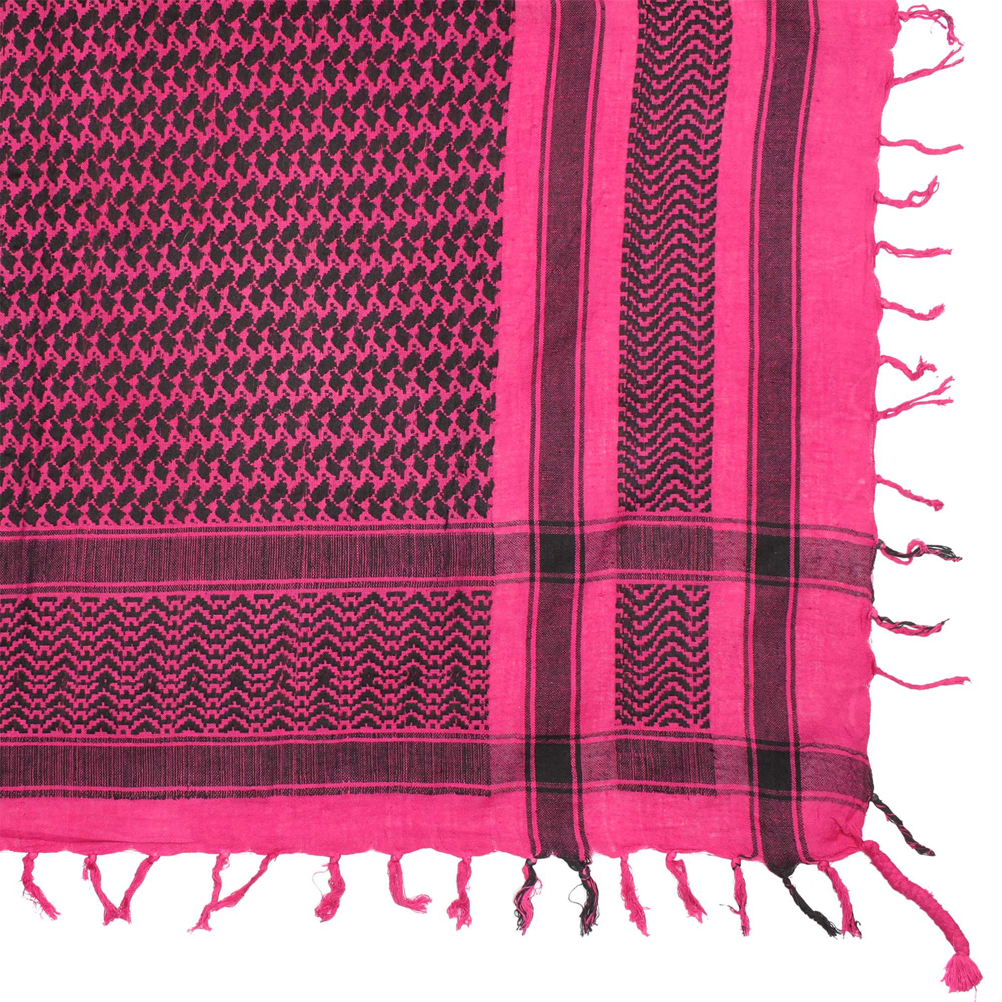 Tribal Trade GmbH - Wholesale Scarf - Unisex - Palituch pink black Kufiya PLO scarf3