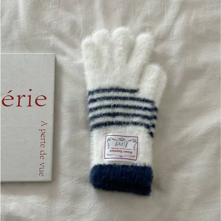 Funkyrel® Atzbranding Limited - Wholesale Gloves - Women's - Gloving - Women’s Touchscreen Stripe Gloves