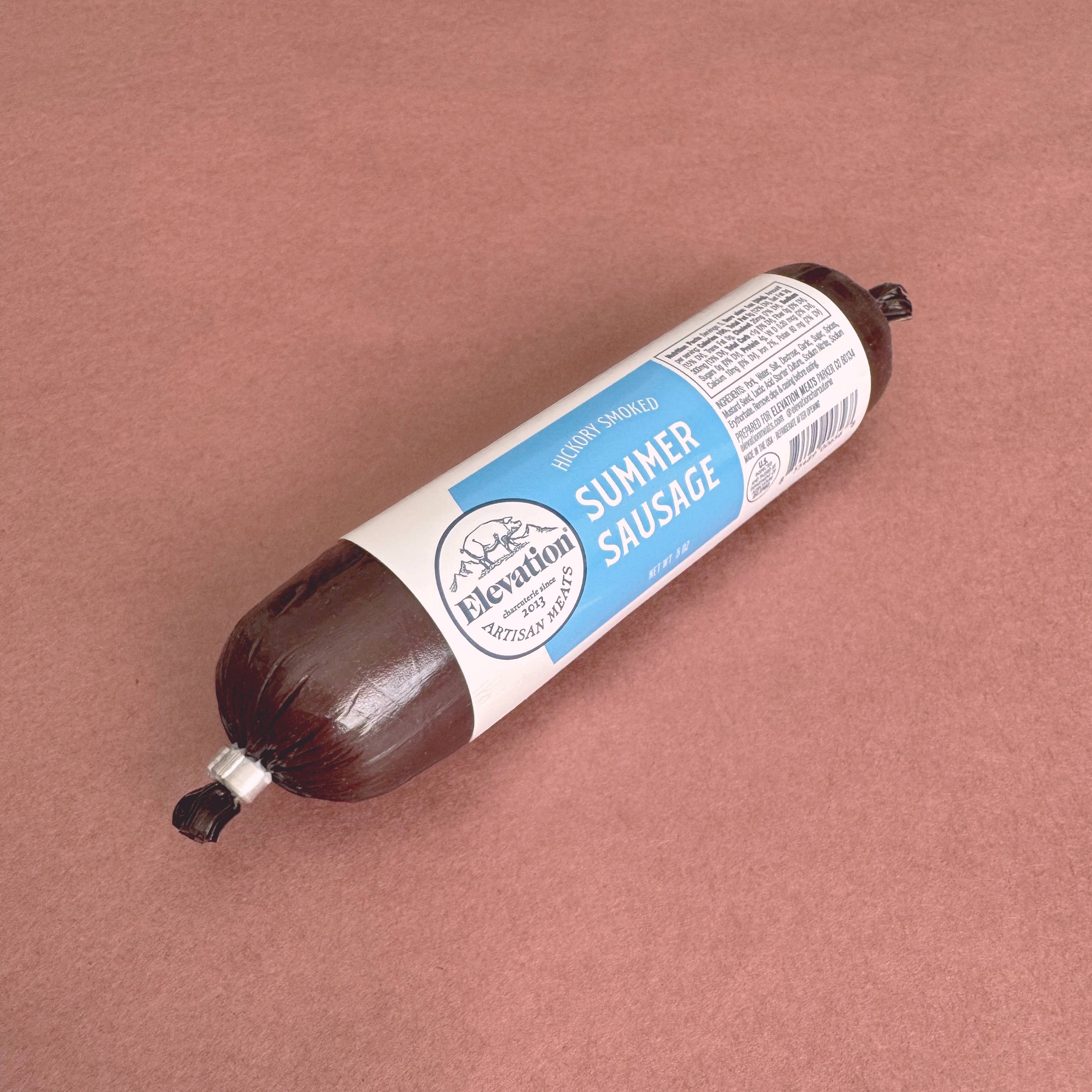Elevation Meats - Wholesale Sausage - Summer Sausage1