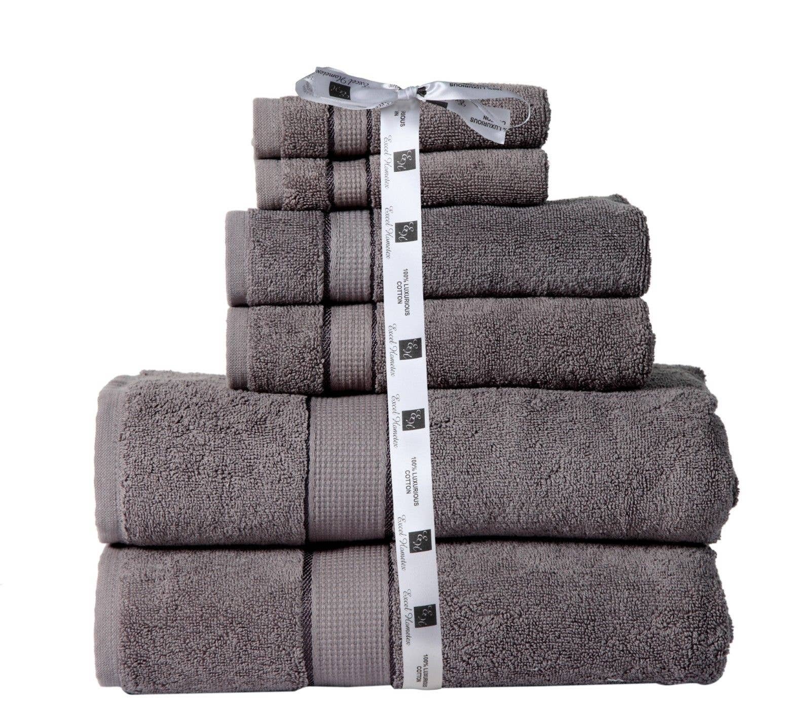 COZY HOMES COLLECTION – Engroshandel Håndklædesæt – Sæt med 6 håndklæder i 100 % Terrybomuld | Bløde og luksuriøse | 600 GSM5