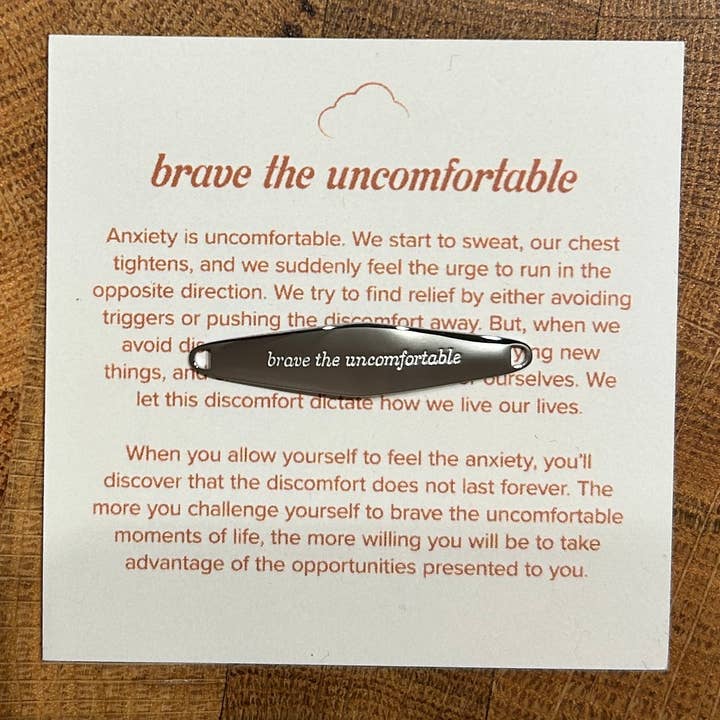 Presently Mindfulness Bracelets - Wholesale Plaque - Plaque Only (Comes with phrase card)4