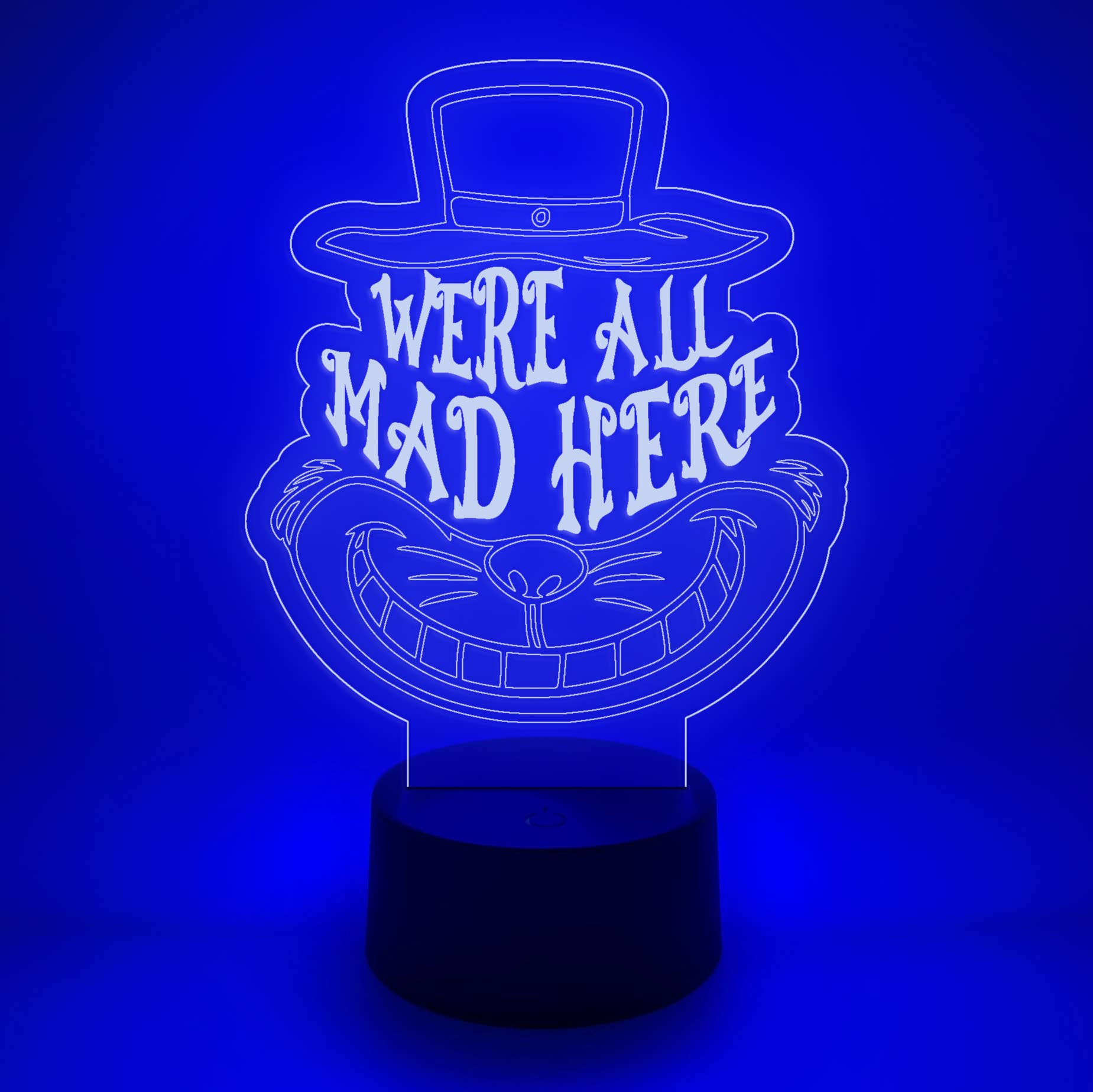 The 308 Collective - Wholesale Accent/Desk Lamp - Cheshire Cat Light | Wonderland LED Lamp | We're All Mad6