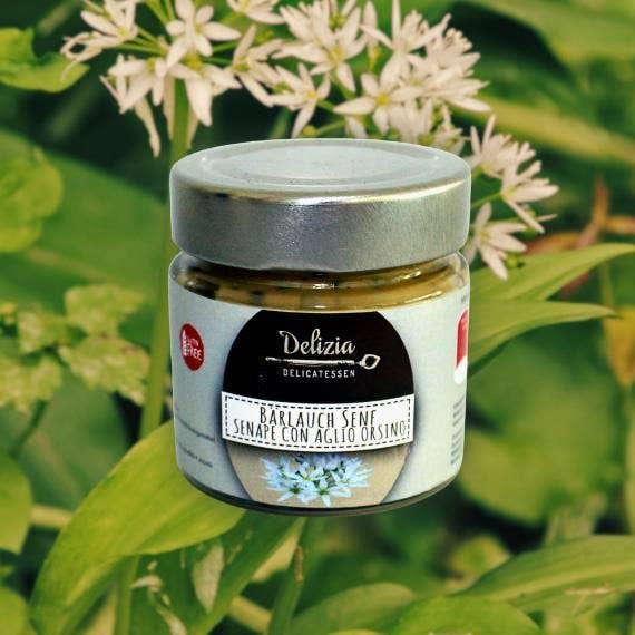 Delizia Delikatessen - Wholesale Mustard - Organic Mustard With Wild Garlic