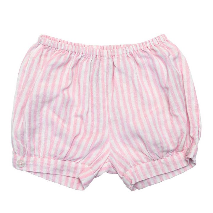 Boys short | Palm Beach pink stripe for wholesale by Louelle.