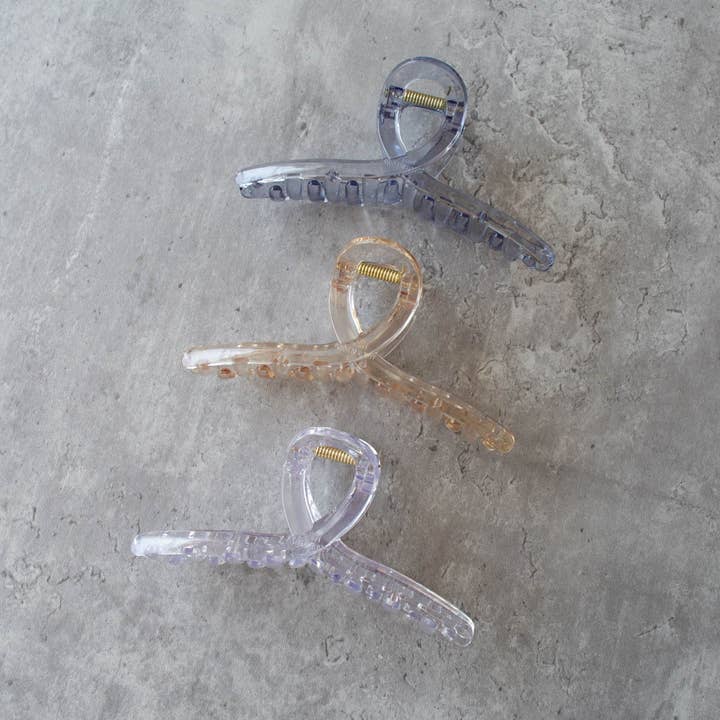 Tiepology - Wholesale Hair Clip - Women's - 5 Inch Glossy French Twist Hair Clip14