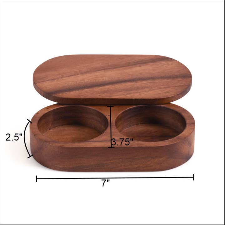 Kalmar Home - Wholesale Salt & Pepper Shaker Set - Salt & Pepper Pinch Pot w/ Cover3