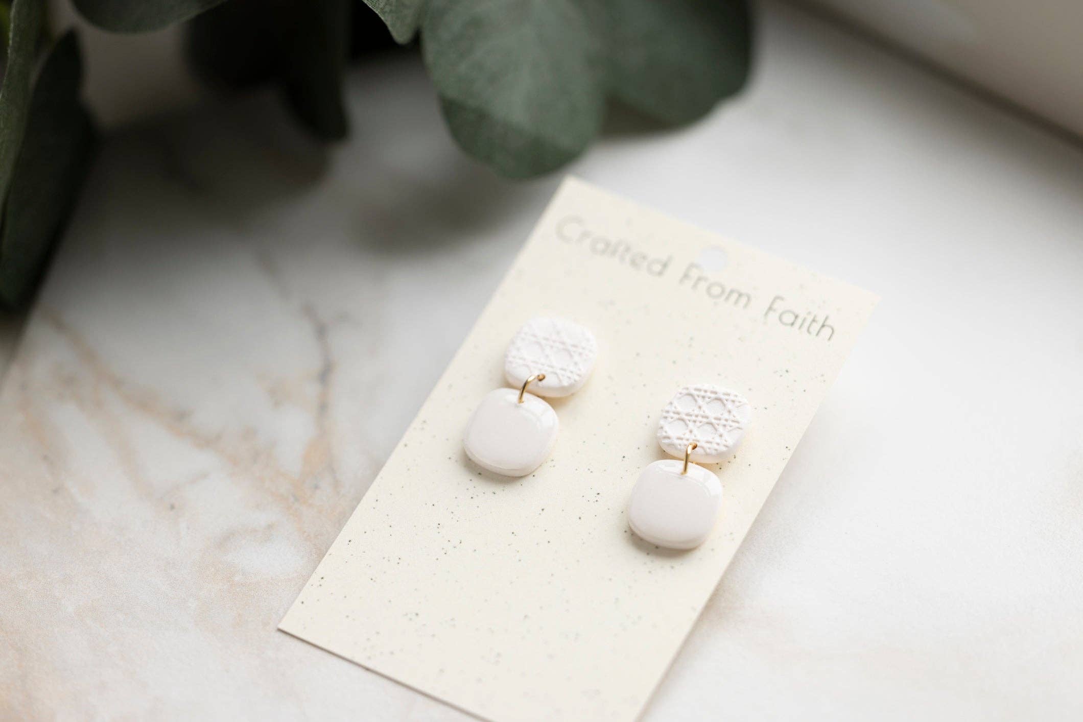 Crafted From Faith, LLC – Engroshandel Hængeøreringe og creoløreringe – Dobbelt teksturdangler2