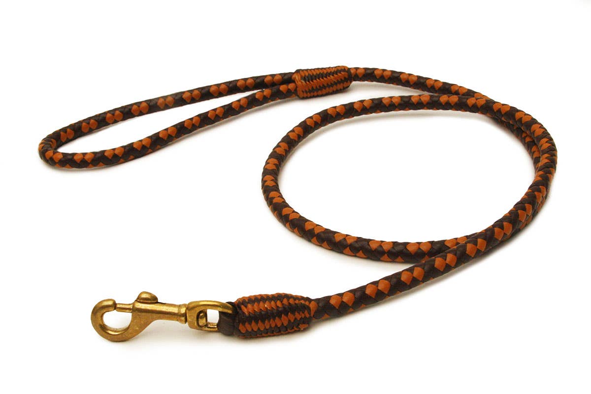Alvalley - Wholesale Pet Leash - Dog - Braided Leather Snap Leads91