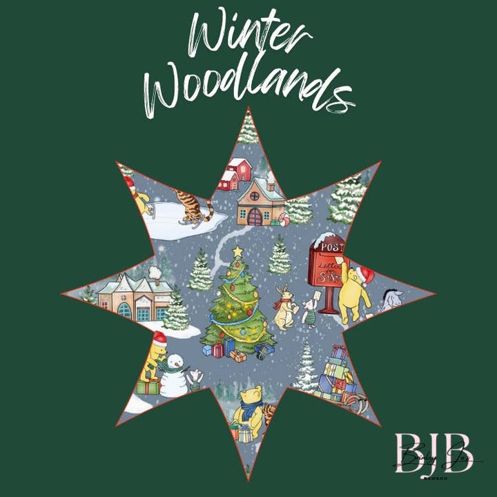 Brinley Jo’s Bamboo - Wholesale Bedding Blanket - Kids & Baby - Winter Woodlands Bamboo Blanket2