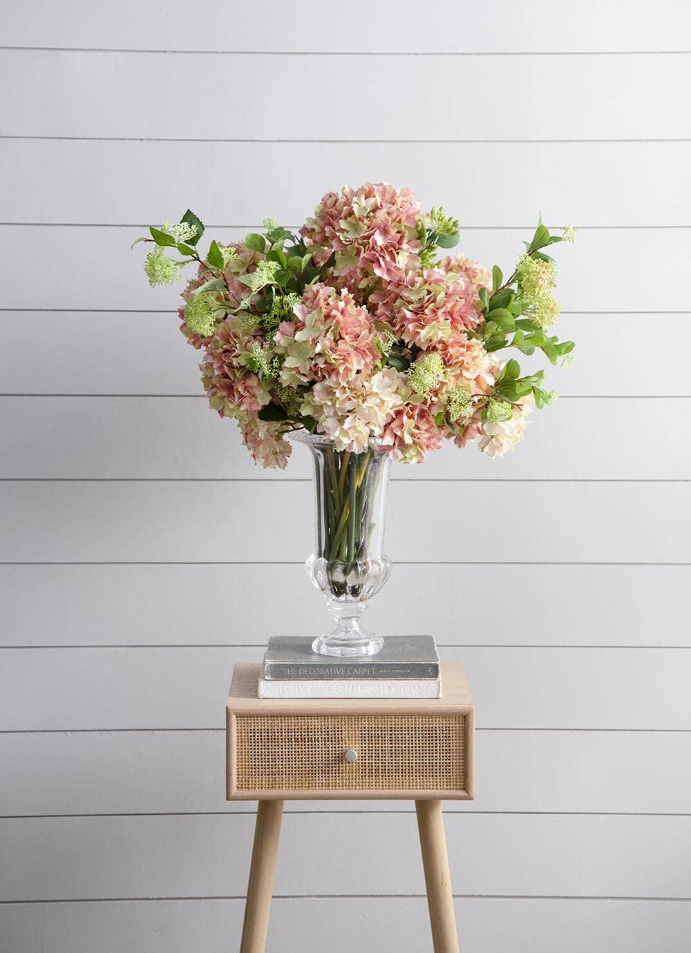 A&B Home Group Inc. - Wholesale Artificial Flowers - Almost Real 14" Hydrangea - Blush6
