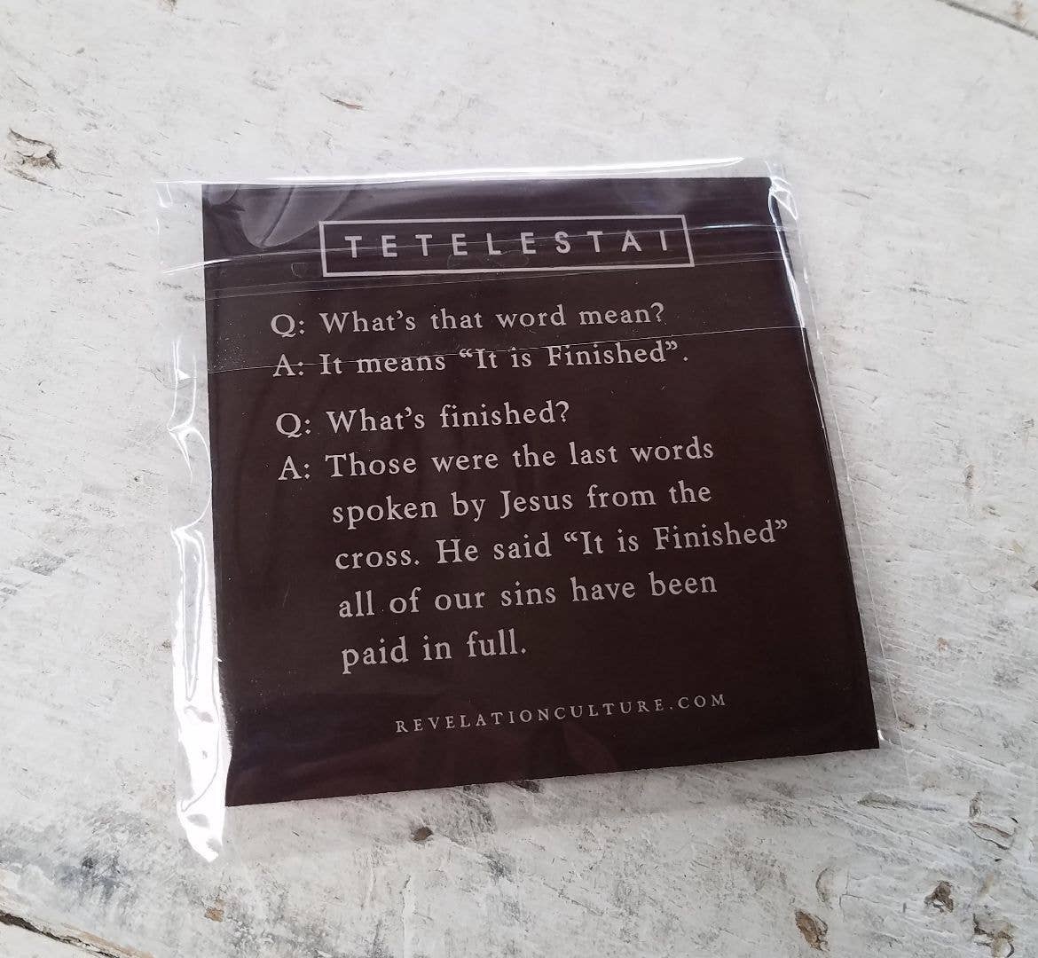 Revelation Culture - Wholesale Woven/Braided Bracelet - "TETELESTAI | 33AD" Bracelets11