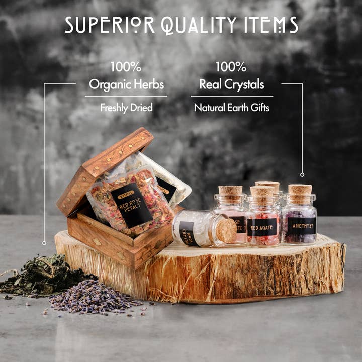 Wyspell - Wholesale DIY Craft Kit - Wyspell Supplies Witchcraft Kit 54 PCS4