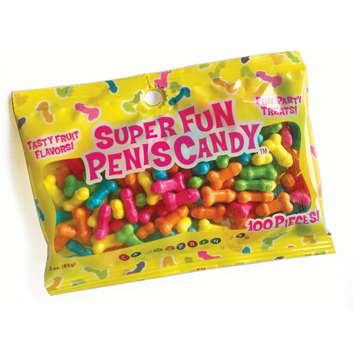 Little Genie Productions – Großhandel Scherz-/Geschenkartikel – Super lustige Penis-Süßigkeit — 3oz Beutel