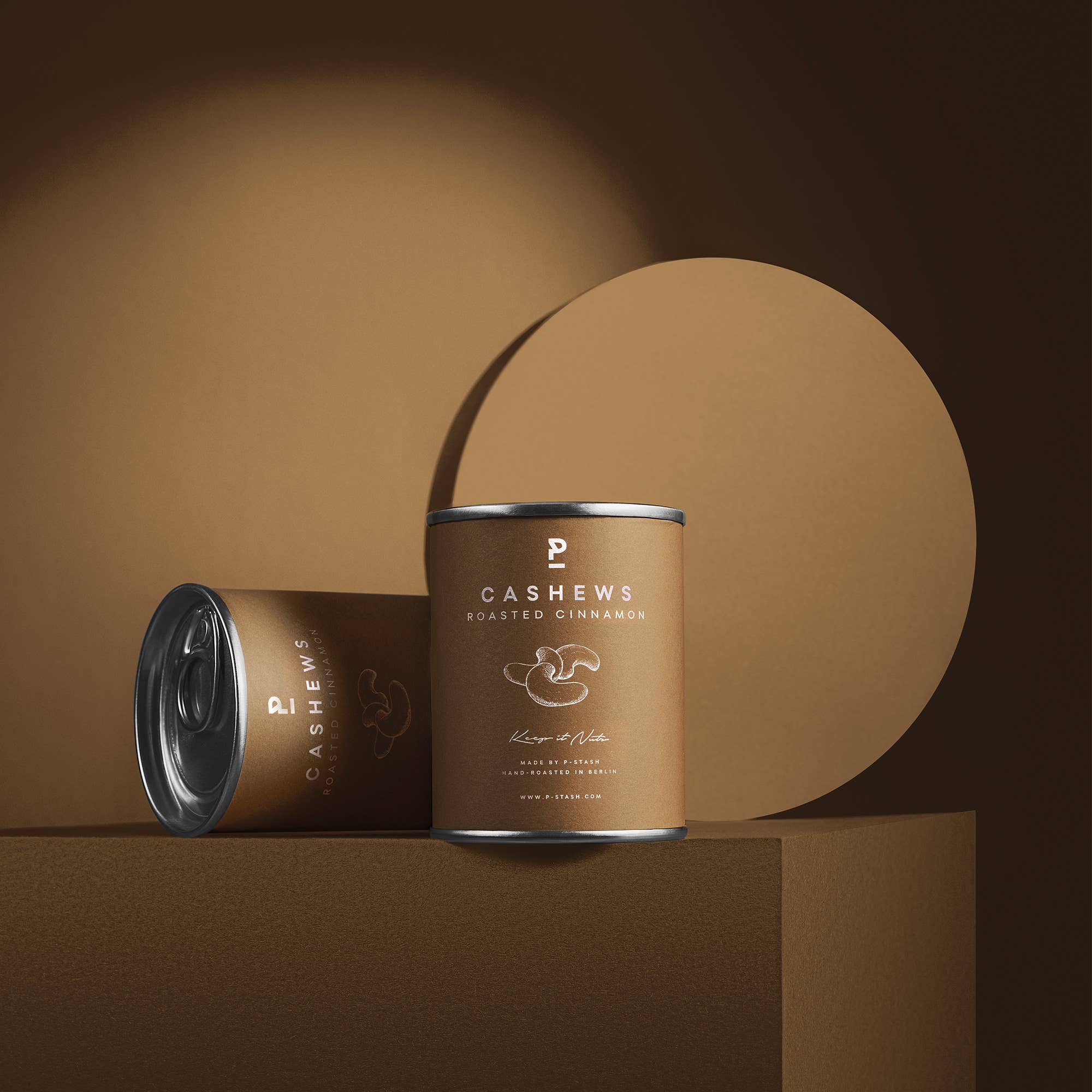 P-Stash - Wholesale Nuts - 12x Cashew - Cinnamon Sugar - Mini 55g1