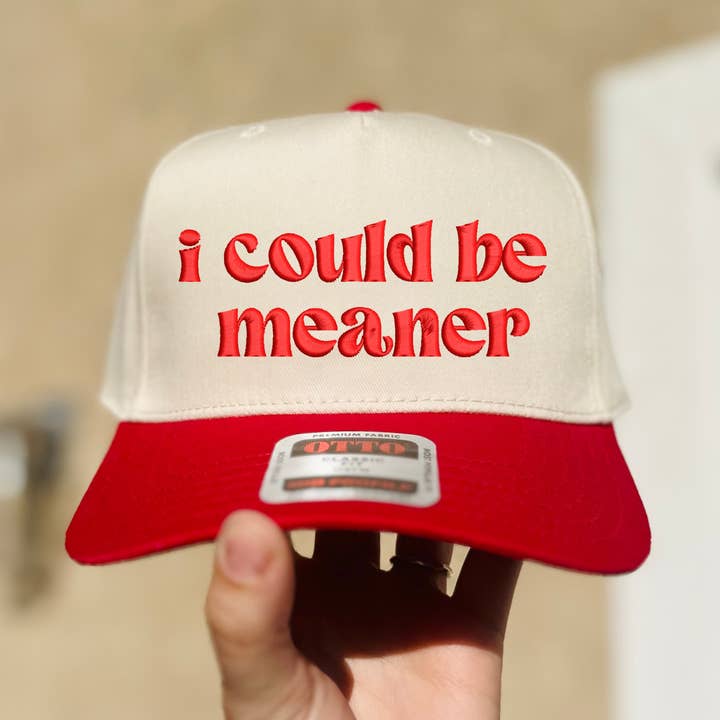 Southern N Savvy - Vente Casquette de baseball – femme - Casquette brodée "Je pourrais être plus méchant"0