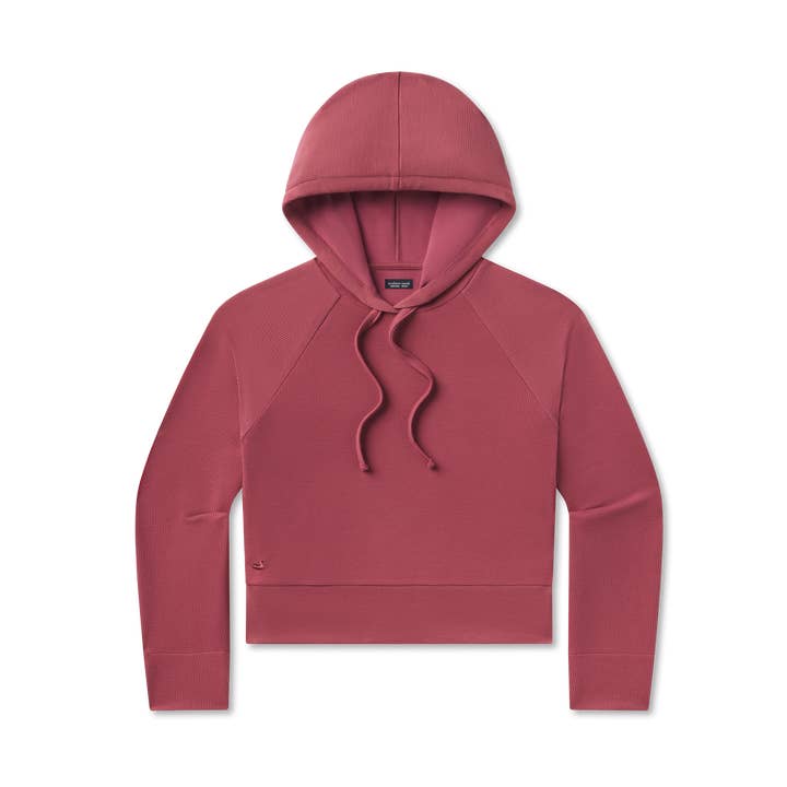 Reagan Relaxed Waffle Hoodie voor wholesale door Southern Marsh