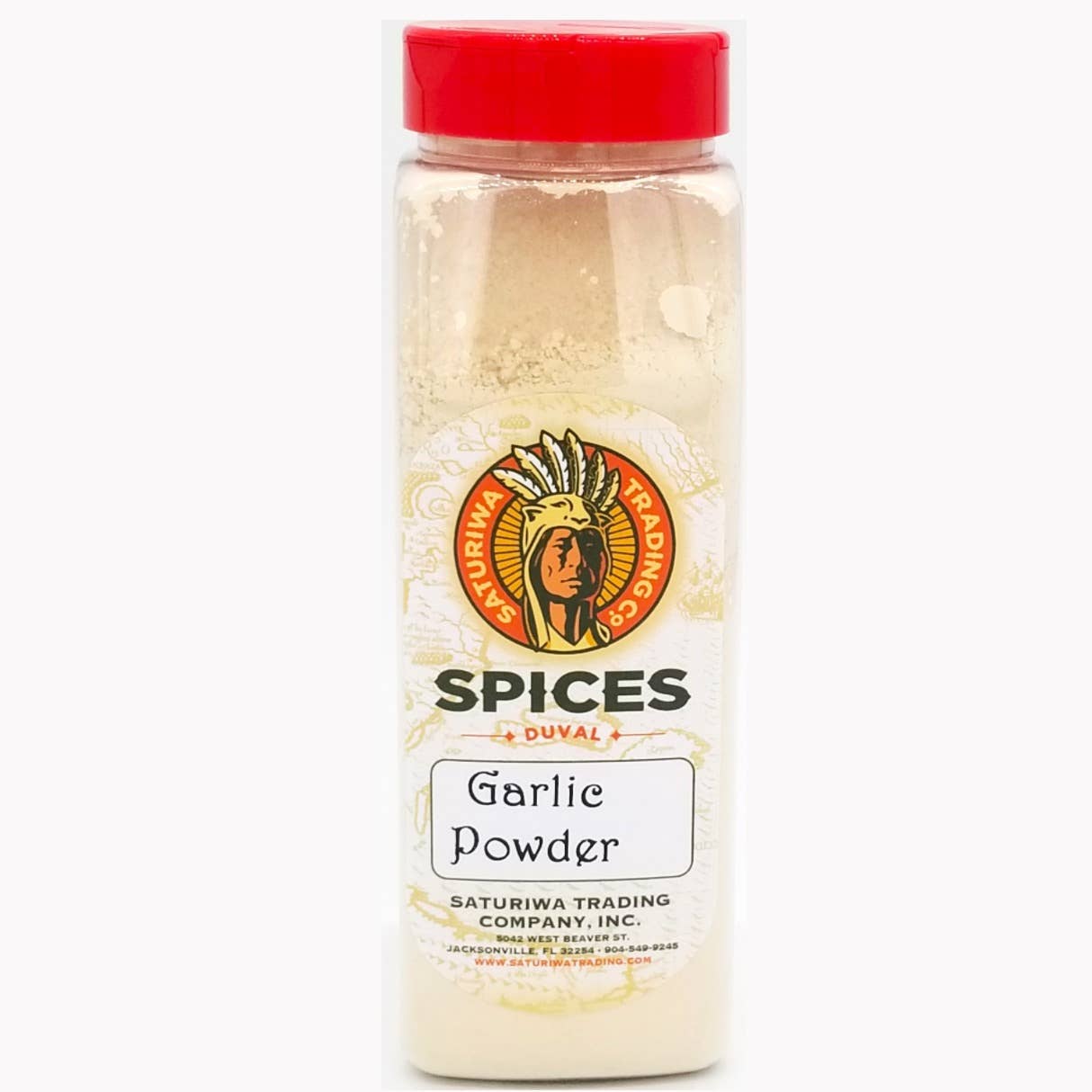 Saturiwa Trading Company - Wholesale Dried Spice - Garlic Powder  16 oz Shaker0