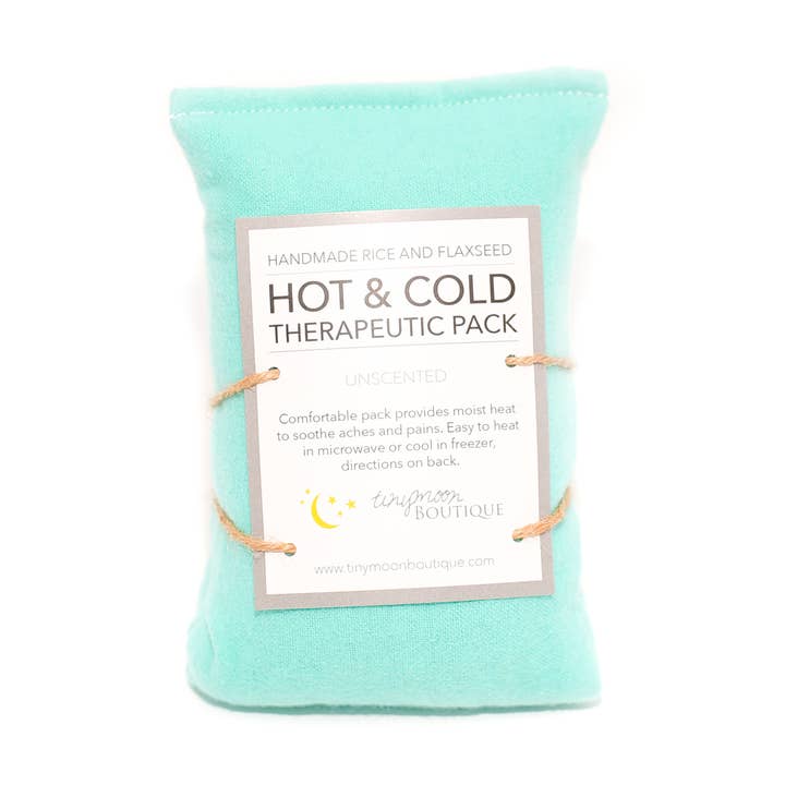 Hot and Cold Therapeutic Pack Teal Solid for wholesale by Tiny Moon Boutique