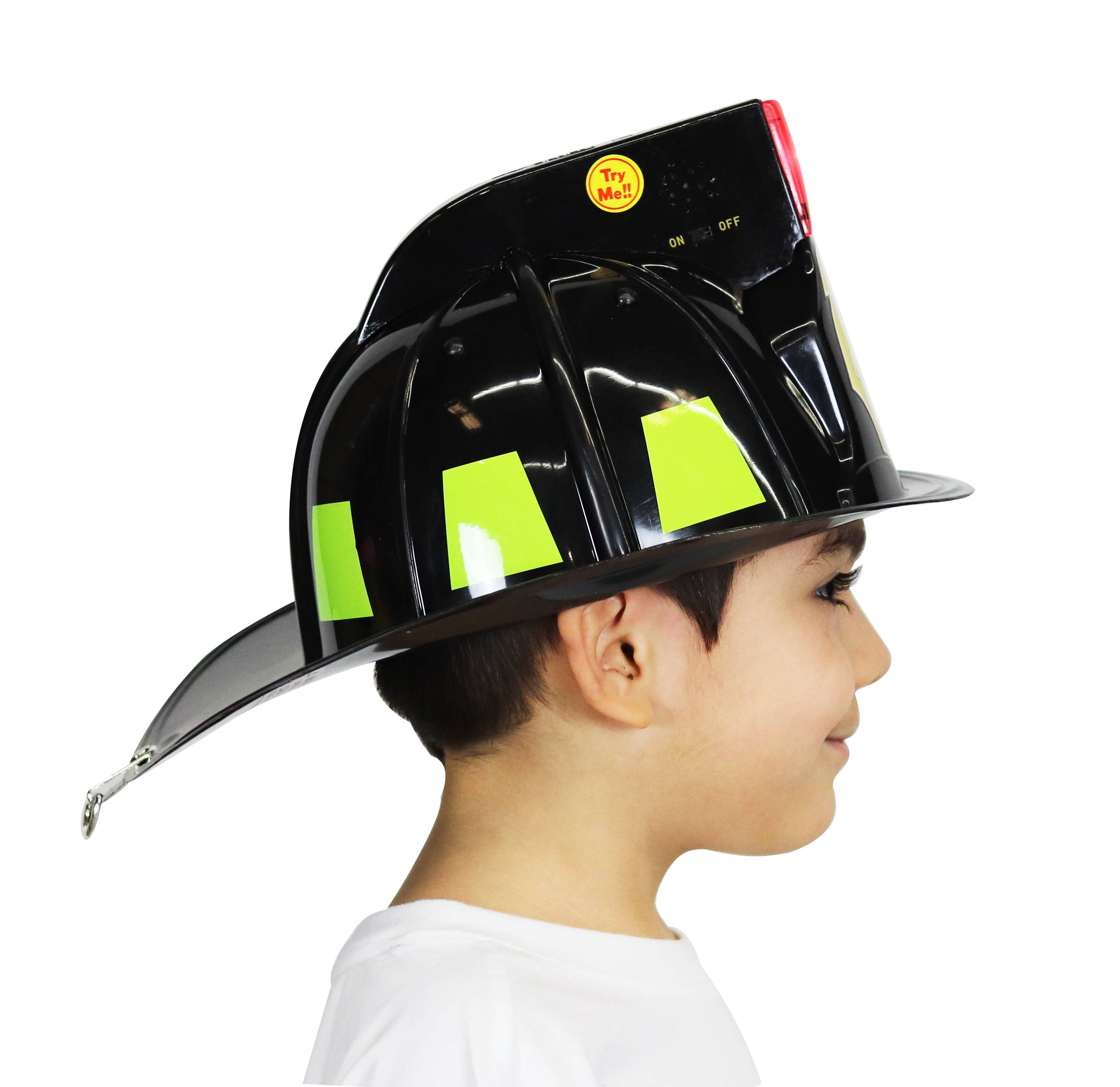 Aeromax Toys - Vente Jouet classique – enfant - Junior. Casque Fire Chief avec sirène et lumières11