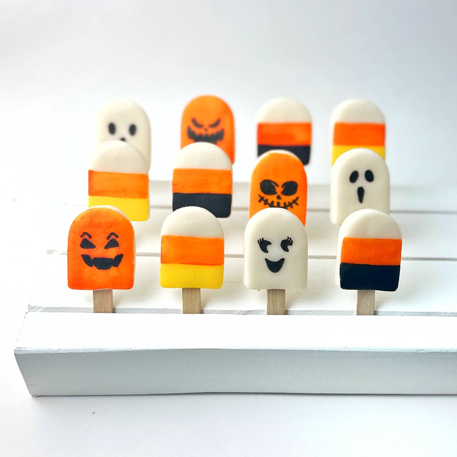 marzipops - Venta al por mayor Dulces con chocolate - Mini polos gourmet de mazapán para Halloween2