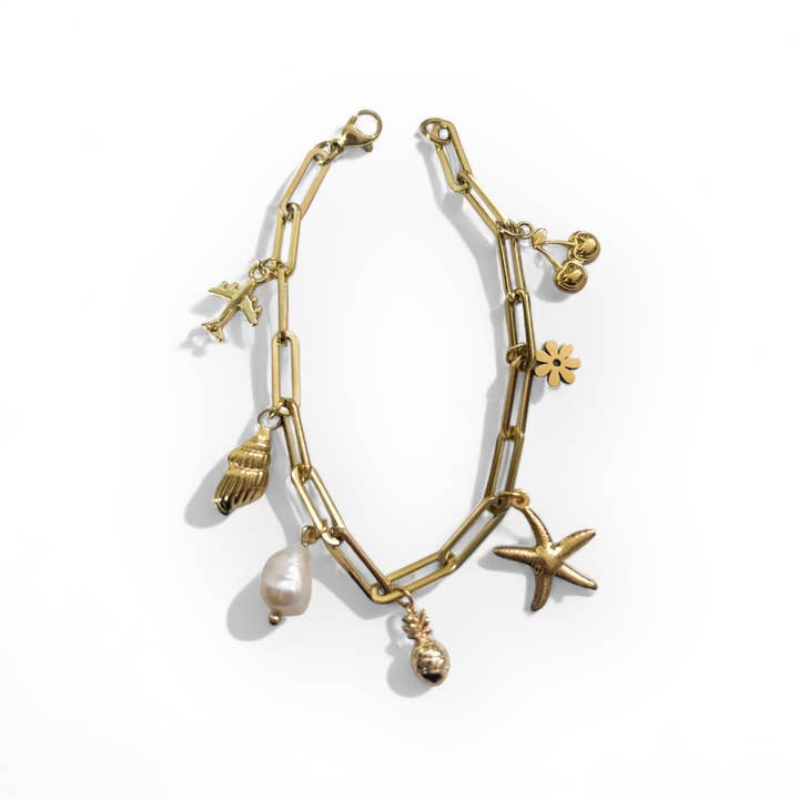 Jenny Be Free - Wholesale Charm/Dangle Bracelet - Paperclip Bracelet
