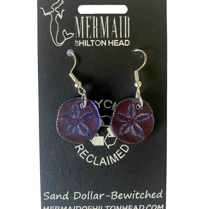 Mermaid of Hilton Head - Vendita all'ingrosso Orecchini pendenti - Orecchini Ocean realizzati con materiali riciclati