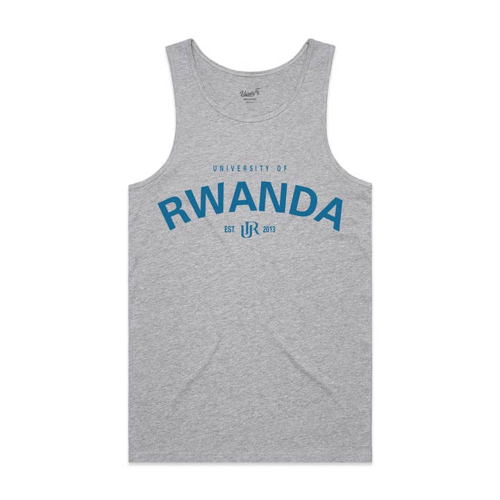 Universitetet i Rwanda Heather Grå Tanktop for engroshandel hos Varsity54